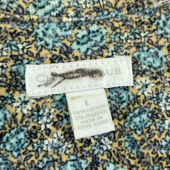 Charter Club Jacket L Cotton Blend Multicolor 4172 - Picture 3 of 7